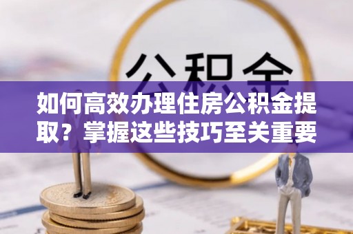 和田如何高效办理住房公积金提取？掌握这些技巧至关重要