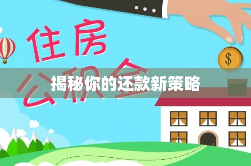 和田揭秘你的还款新策略