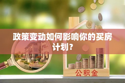 和田政策变动如何影响你的买房计划？