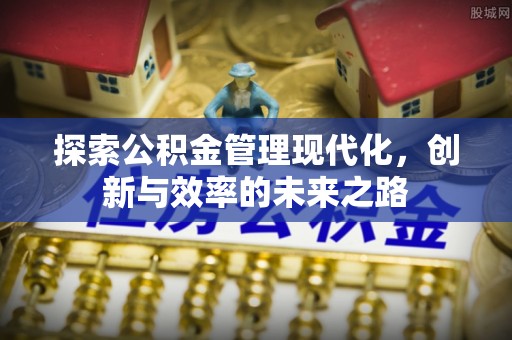 和田探索公积金管理现代化，创新与效率的未来之路