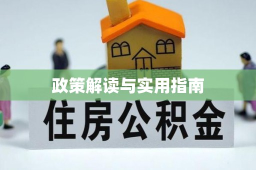 和田政策解读与实用指南