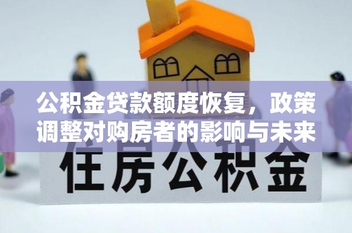 和田公积金贷款额度恢复，政策调整对购房者的影响与未来展望