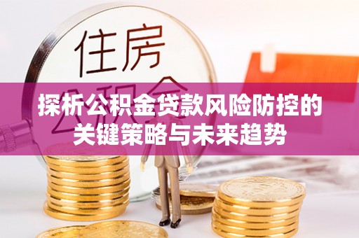和田探析公积金贷款风险防控的关键策略与未来趋势