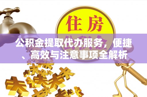 和田公积金提取代办服务，便捷、高效与注意事项全解析