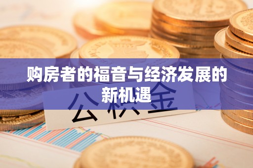 和田购房者的福音与经济发展的新机遇