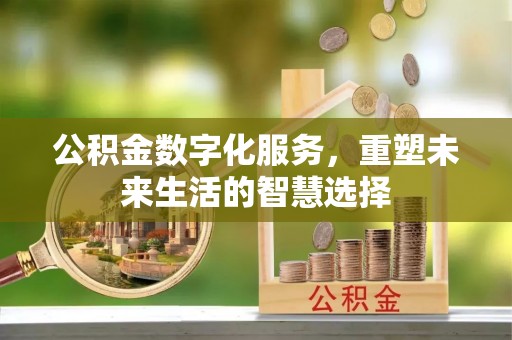 和田公积金数字化服务，重塑未来生活的智慧选择