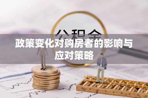 和田政策变化对购房者的影响与应对策略