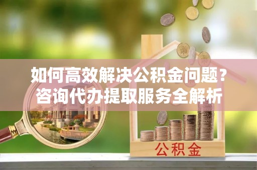 和田如何高效解决公积金问题？咨询代办提取服务全解析