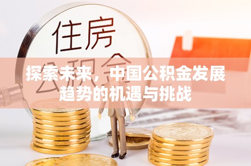 和田探索未来，中国公积金发展趋势的机遇与挑战