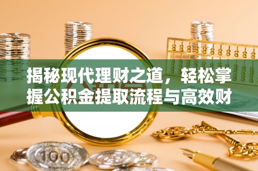和田揭秘现代理财之道，轻松掌握公积金提取流程与高效财务规划