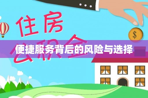 和田便捷服务背后的风险与选择