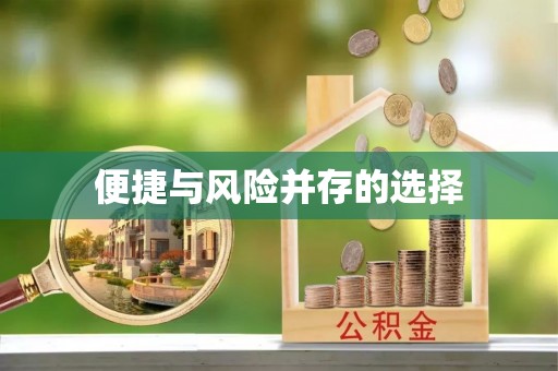 和田便捷与风险并存的选择